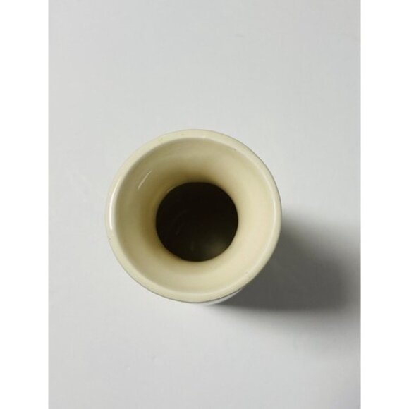 Merry Christmas Milk Bottle Carafe Vase Cottage Grandma Decor 9 in Ceramic - Picture 6 of 10